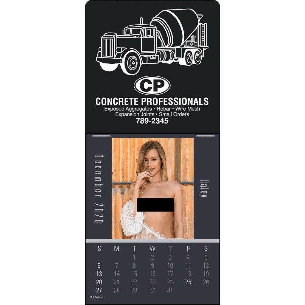Customized Dream Girls Press-N-Stick Calendars - Promotional Pens Singapore - Gifts VV Available in 26 awesome item colors 客製 - Promotional Pens Singapore - Gifts VV Black Dream Girls Press-N-Stick Calendar