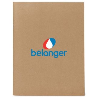 Natural (Pms 465) Eco Large Notebook