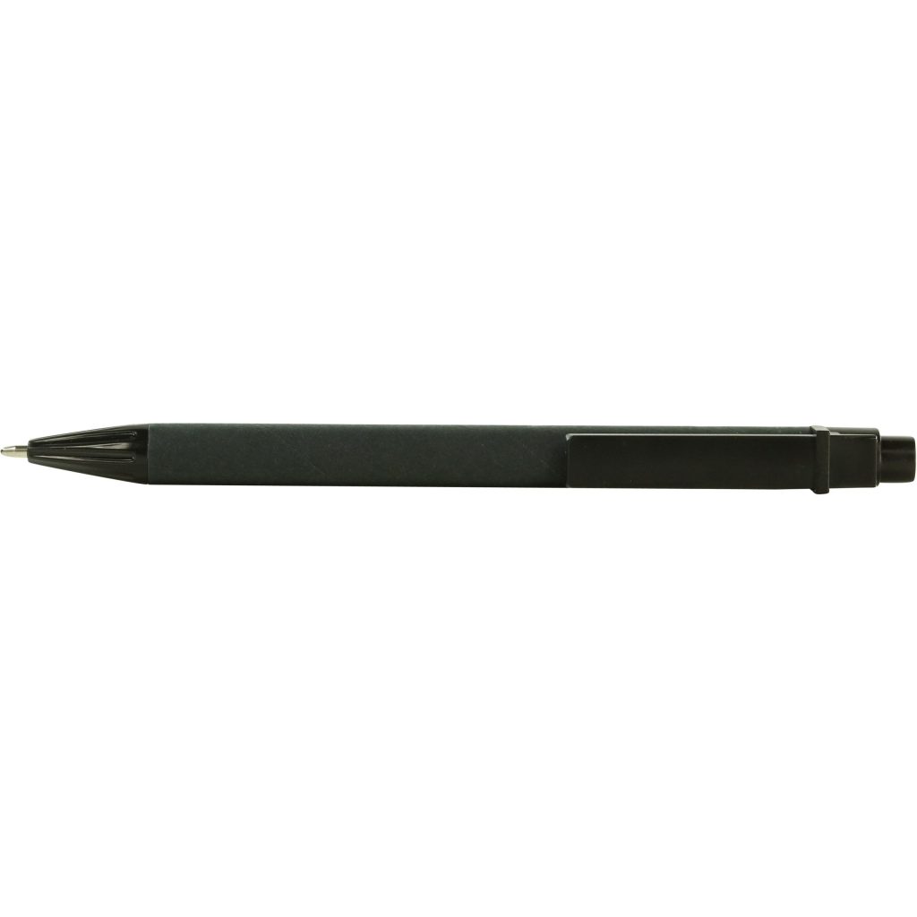 Black Eco Paper Barrel Pen