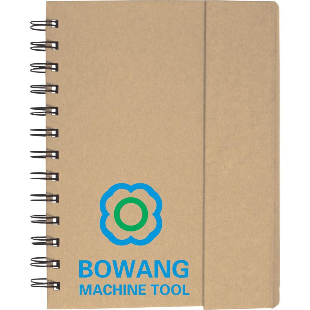 Imprinted Eco-Recycled Journals with Sticky Notes and Flags - Promotional Pens Singapore - Gifts VV Available in 5 amazing item colors 客製 - Promotional Pens Singapore - Gifts VV Natural Eco-Recycled Journal with Sticky Notes and Flags