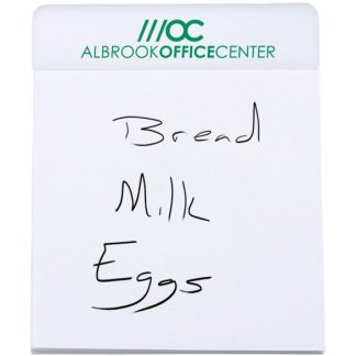 White Econo Sticky Note Pad