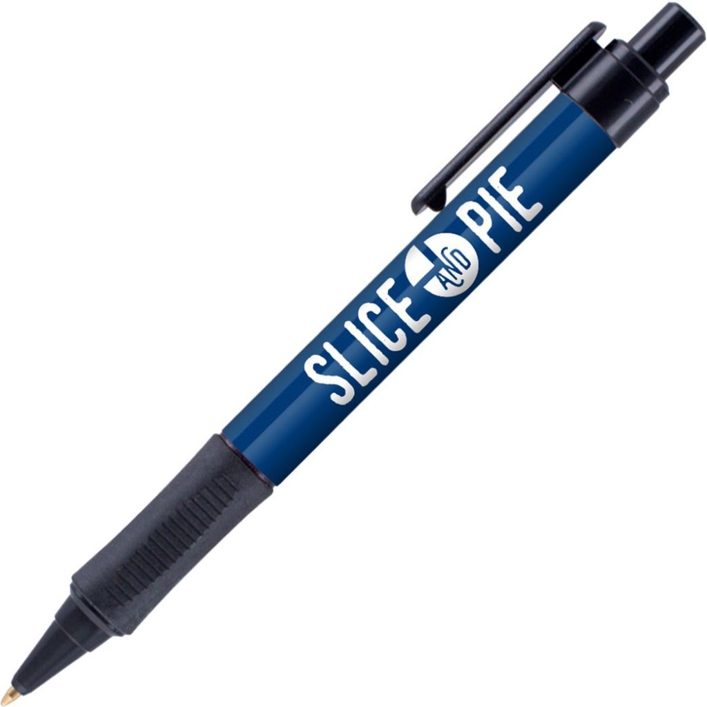 Navy Grip Write Pen