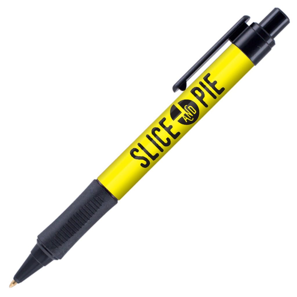 Yellow Grip Write Pen