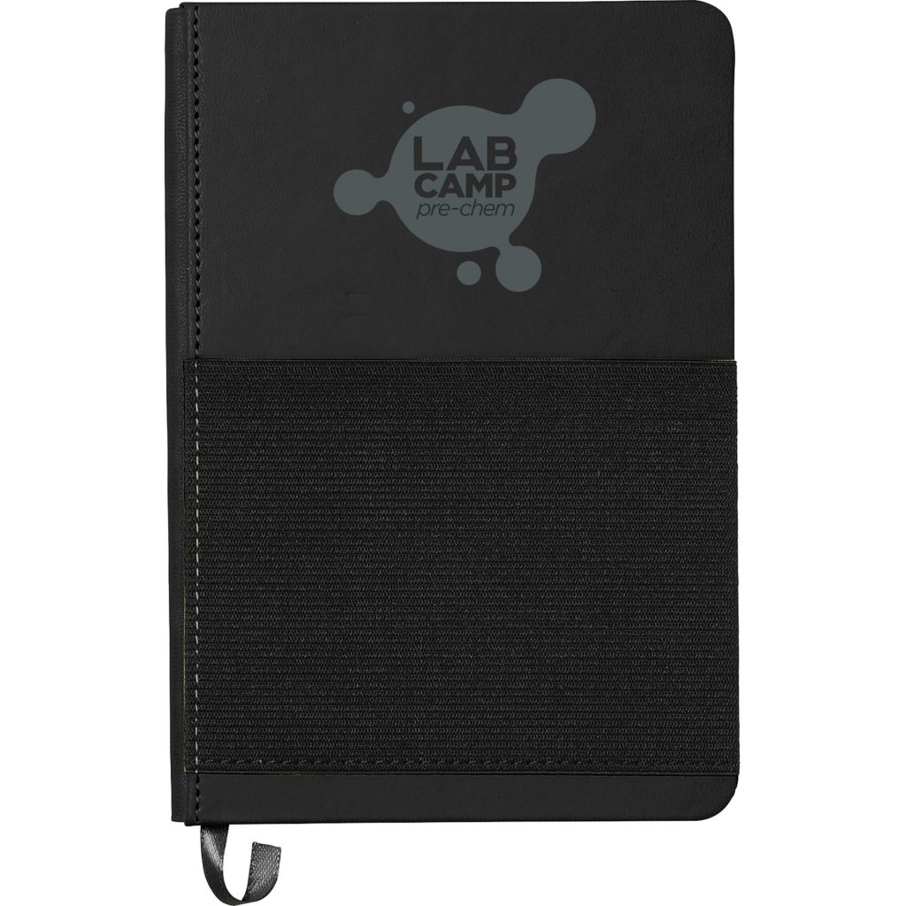 Custom Elastic Phone Pocket Notebooks - Promotional Pens Singapore - Gifts VV Available in 5 amazing item colors 客製 - Promotional Pens Singapore - Gifts VV Black Elastic Phone Pocket Notebook