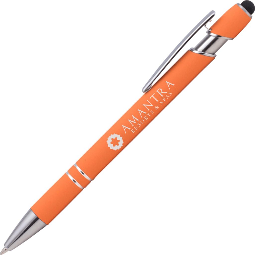 Orange Ellipse Softy Pastels with Stylus Pen