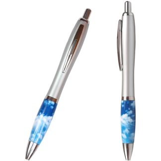 Silver Cloud Theme Emissary Click Pen