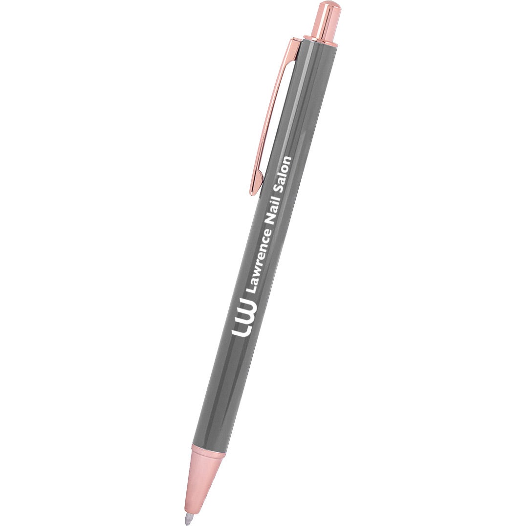 Marketing Ensley Pens - Promotional Pens Singapore - Gifts VV Available in 6 exciting item colors 客製 - Promotional Pens Singapore - Gifts VV Gray Ensley Pen
