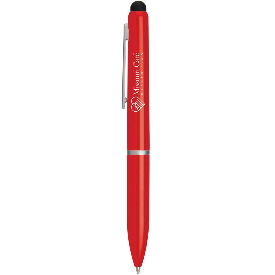 Custom Everyday Stylus and Ballpoint Combos - Promotional Pens Singapore - Gifts VV Available in 7 awesome item colors 客製 - Promotional Pens Singapore - Gifts VV Red Everyday Stylus and Ballpoint Combo