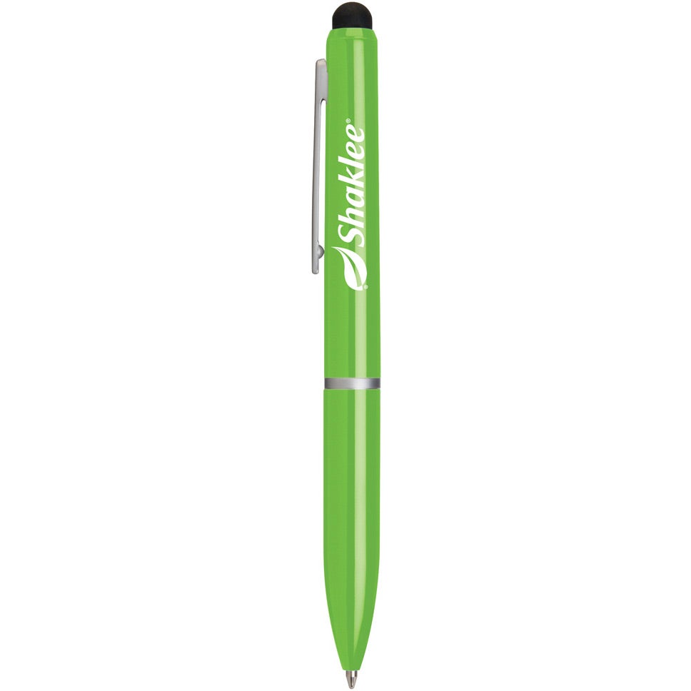 Custom Everyday Stylus and Ballpoint Combos - Promotional Pens Singapore - Gifts VV Available in 7 awesome item colors 客製 - Promotional Pens Singapore - Gifts VV Green Everyday Stylus and Ballpoint Combo
