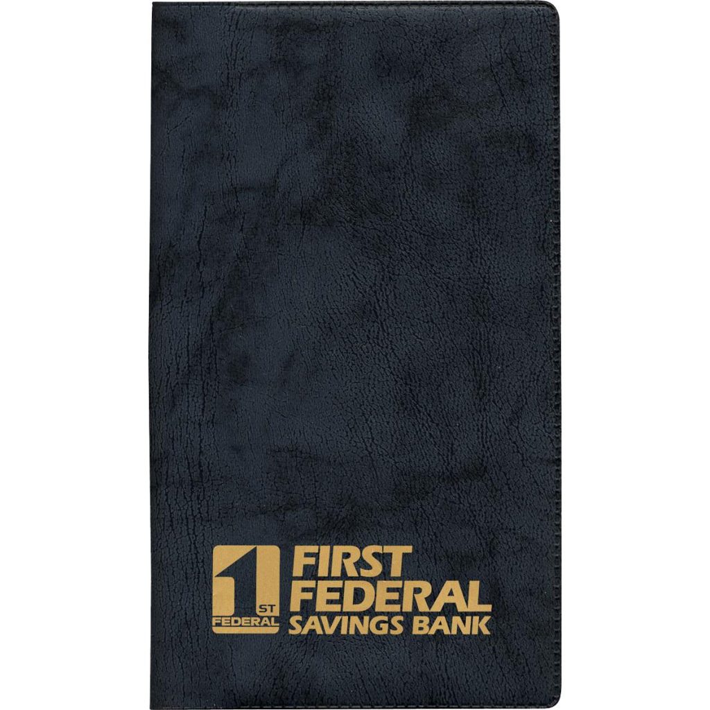 Custom Executive Vinyl Planners without Map - Promotional Pens Singapore - Gifts VV Available in 11 awesome item colors 客製 - Promotional Pens Singapore - Gifts VV Charcoal Executive Vinyl Planner without Map