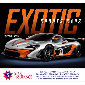 See Item Exotic Sports Cars Calendar