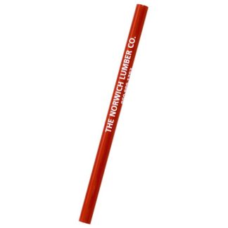 Red Extra Large Untipped Pencil