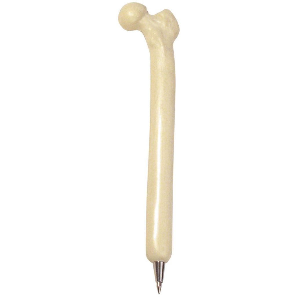 Tan Femur Bone Pen