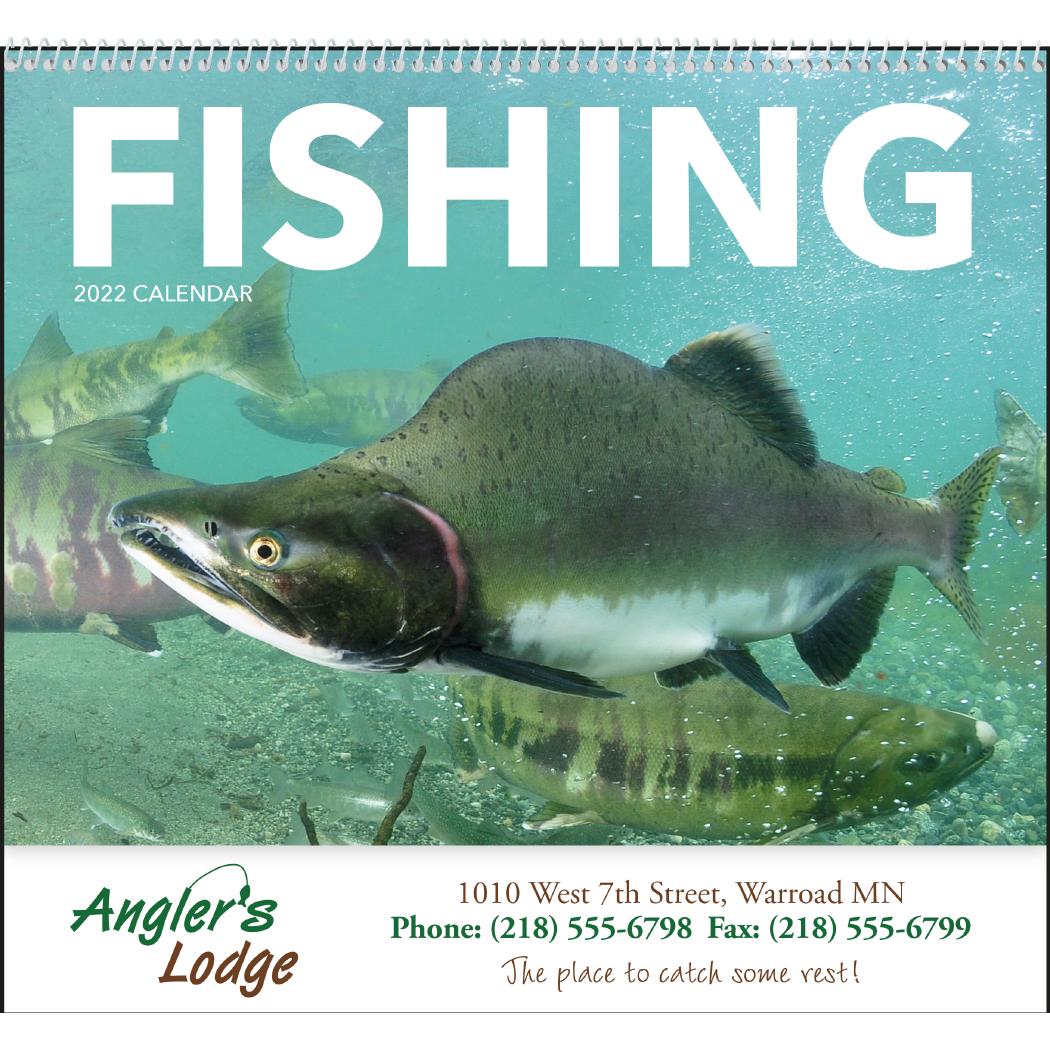 Promo Fishing Calendars - Promotional Pens Singapore - Gifts VV Free Setup 客製 - Promotional Pens Singapore - Gifts VV See Item Fishing Calendar
