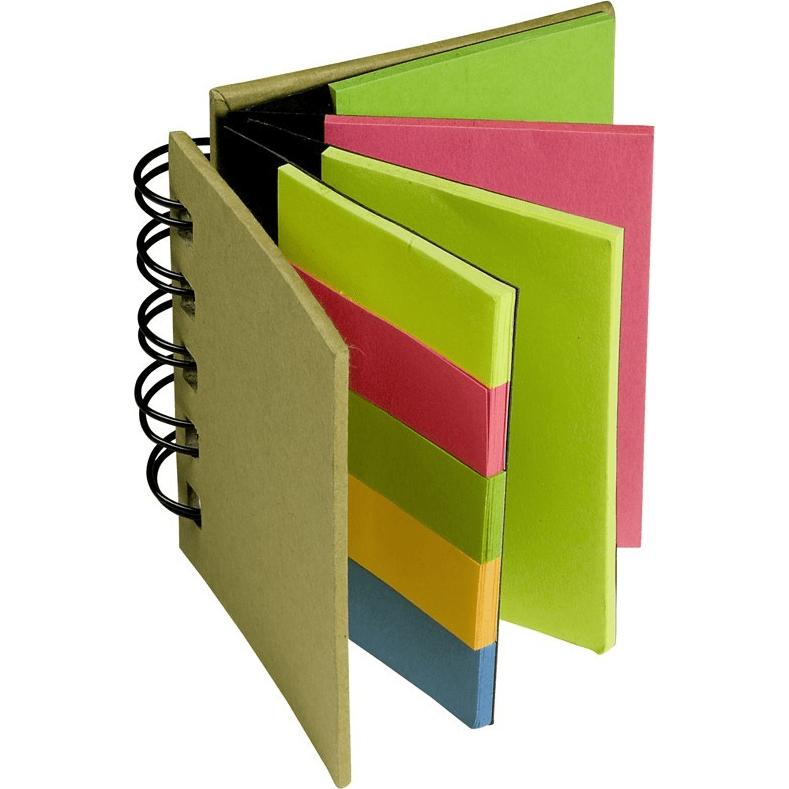 Promotional Four Chapters of Stickie Notes - Promotional Pens Singapore - Gifts VV Available in 4 exciting item colors 客製 - Promotional Pens Singapore - Gifts VV Natural Four Chapters of Stickie Notes