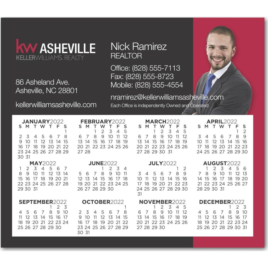 Printed Square Corners Calendar Magnets - Promotional Pens Singapore - Gifts VV Free Setup 客製 - Promotional Pens Singapore - Gifts VV Full Color Imprint Square Corners Calendar Magnet