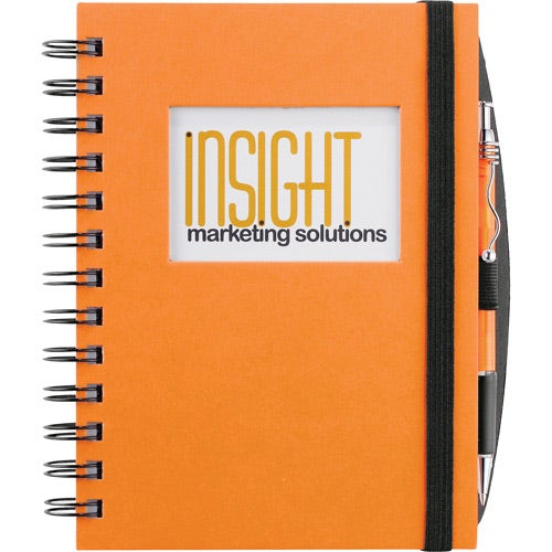 Imprinted Frame Rectangle Hardcover Journal Books - Promotional Pens Singapore - Gifts VV Available in 8 amazing item colors 客製 - Promotional Pens Singapore - Gifts VV Orange Frame Rectangle Hardcover Journal Book