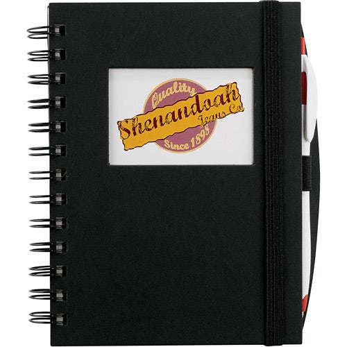 Imprinted Frame Rectangle Hardcover Journal Books - Promotional Pens Singapore - Gifts VV Available in 8 amazing item colors 客製 - Promotional Pens Singapore - Gifts VV Black Frame Rectangle Hardcover Journal Book