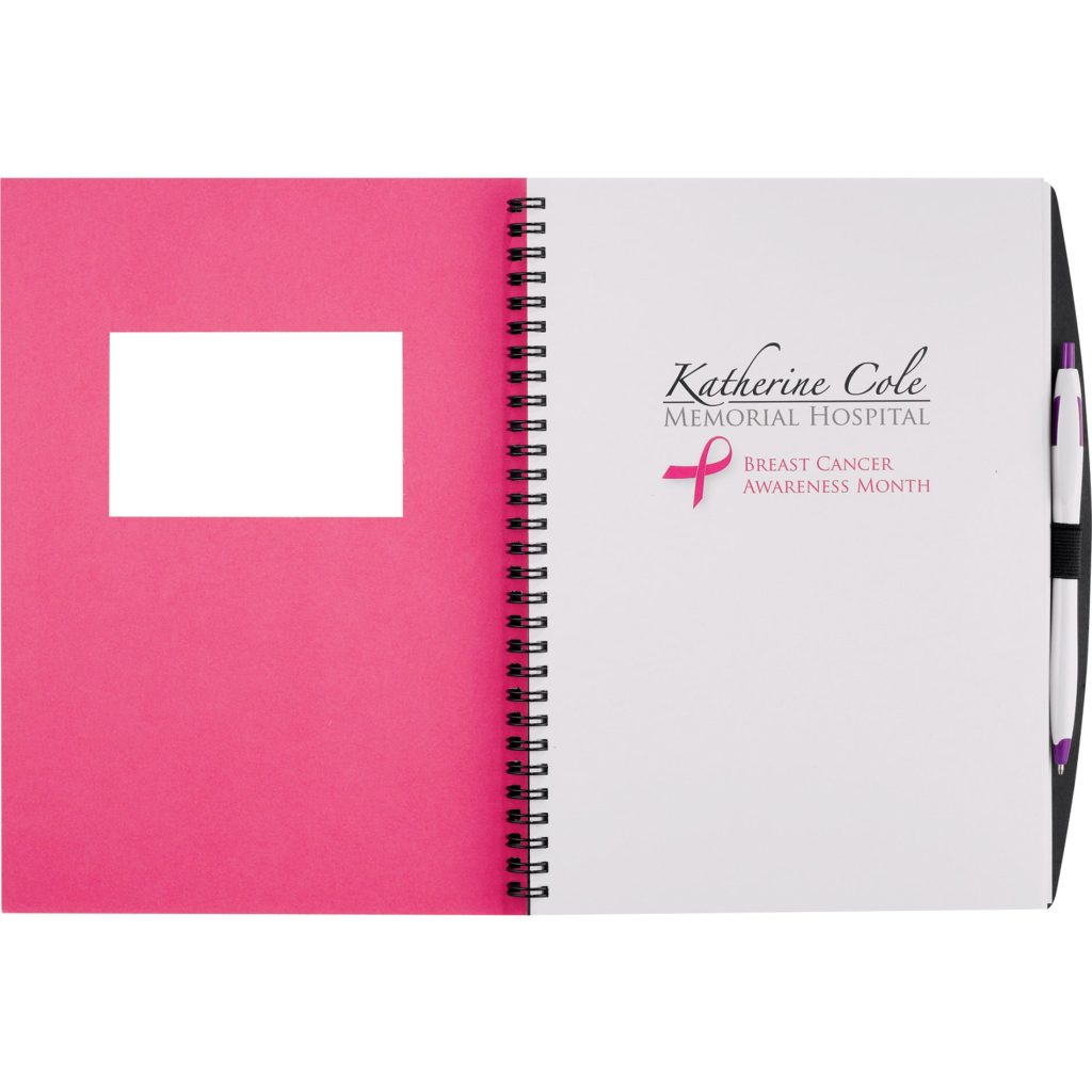 Customized Rectangle Frame Large Hardcover JournalBooks - Promotional Pens Singapore - Gifts VV Available in 10 awesome item colors 客製 - Promotional Pens Singapore - Gifts VV Pink Rectangle Frame Large Hardcover JournalBook