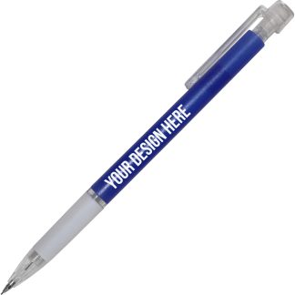 Blue Frosty Grip Mechanical Pencil