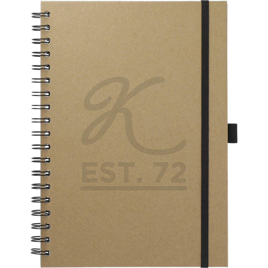 Marketing FSC Mix Large Spiral JournalBooks - Promotional Pens Singapore - Gifts VV Eco-friendly 客製 - Promotional Pens Singapore - Gifts VV Natural FSC Mix Large Spiral JournalBook