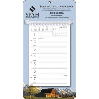 See Item Wall Mount Memo Calendar