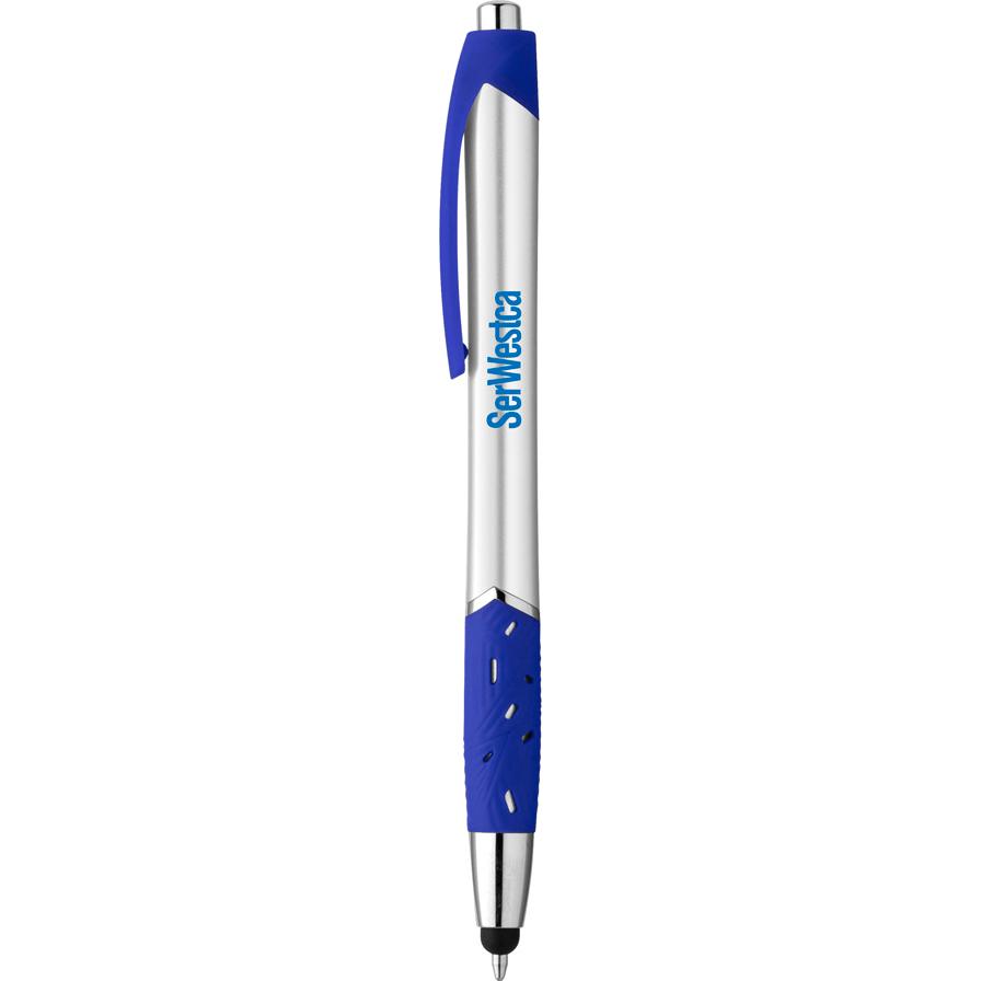 Giveaway Galaxy Stylus Ballpoint Pens - Promotional Pens Singapore - Gifts VV Available in 5 exciting item colors 客製 - Promotional Pens Singapore - Gifts VV Silver / Blue Galaxy Stylus Ballpoint Pen