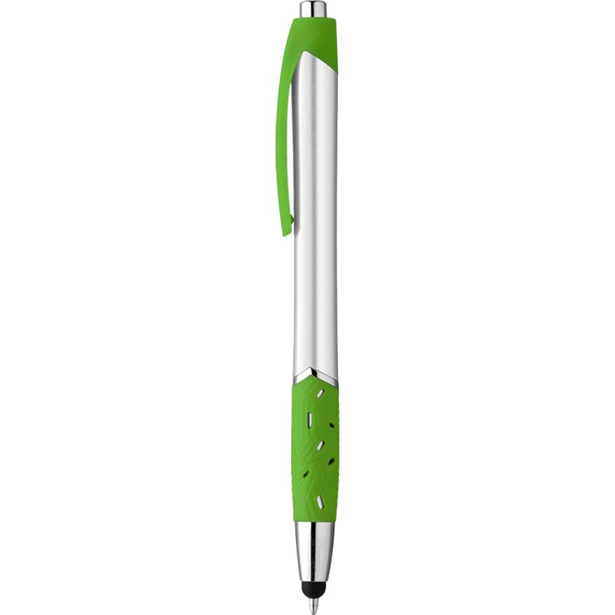 Giveaway Galaxy Stylus Ballpoint Pens - Promotional Pens Singapore - Gifts VV Available in 5 exciting item colors 客製 - Promotional Pens Singapore - Gifts VV Silver / Lime Green Galaxy Stylus Ballpoint Pen