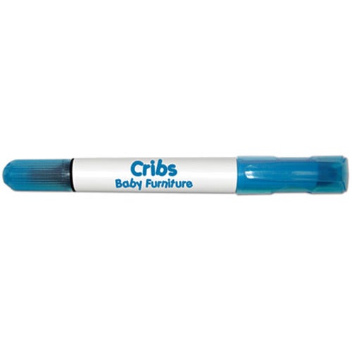 Advertising Gel Brite Highlighter and Pen Combos - Promotional Pens Singapore - Gifts VV Available in 4 exciting item colors 客製 - Promotional Pens Singapore - Gifts VV White / Fluorescent Blue Gel Brite Highlighter and Pen Combo