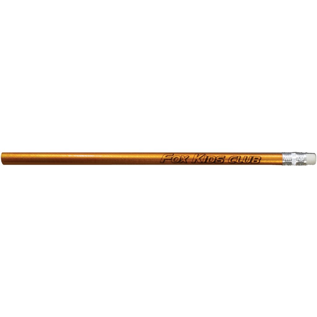 Customised Glisten Pencils - Promotional Pens Singapore - Gifts VV Free Setup 客製 - Promotional Pens Singapore - Gifts VV Orange Glisten Pencil