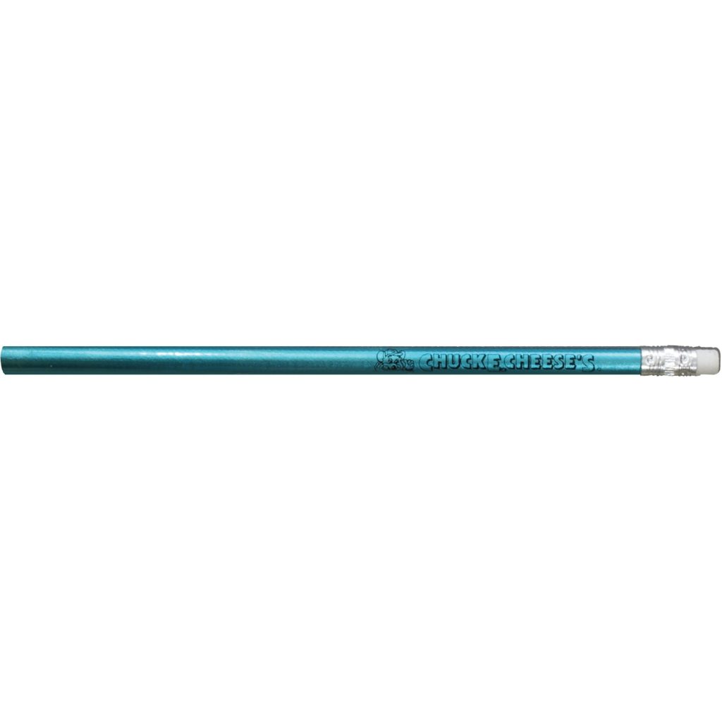 Customised Glisten Pencils - Promotional Pens Singapore - Gifts VV Free Setup 客製 - Promotional Pens Singapore - Gifts VV Teal Glisten Pencil