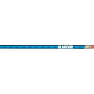 Blue Glitz Pencil