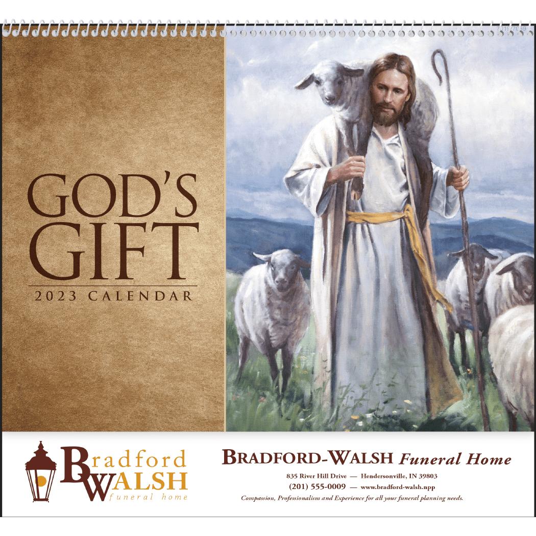 Marketing God''s Gift Calendars with Funeral Form - Promotional Pens Singapore - Gifts VV Free Setup 客製 - Promotional Pens Singapore - Gifts VV See Item God's Gift Calendar with Funeral Form