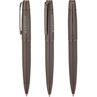 Gunmetal Granite Ballpoint Pen