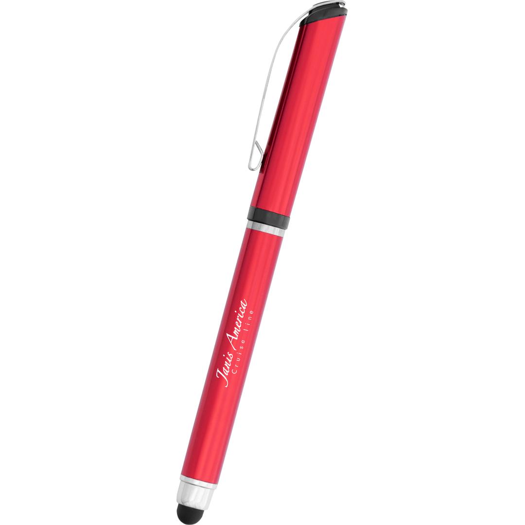Custom Haiden Stylus Pens - Promotional Pens Singapore - Gifts VV Available in 5 exciting item colors 客製 - Promotional Pens Singapore - Gifts VV Metallic Red Haiden Stylus Pen
