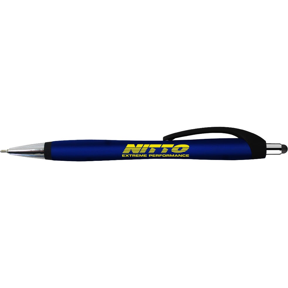 Custom Halcyon Stylus Pens - Promotional Pens Singapore - Gifts VV Free Setup 客製 - Promotional Pens Singapore - Gifts VV Blue Halcyon Stylus Pen