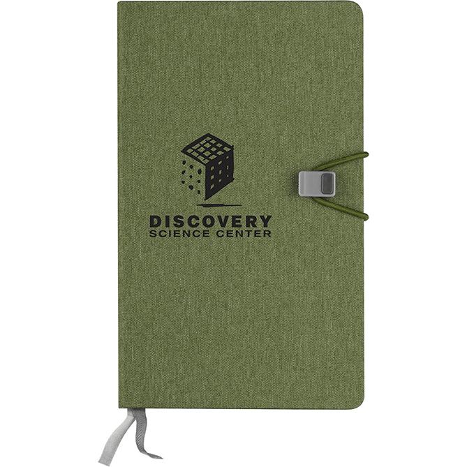 Promotional Half and Half Perfect Bound Notebooks - Promotional Pens Singapore - Gifts VV Available in 3 exciting item colors 客製 - Promotional Pens Singapore - Gifts VV Olive Green Half and Half Perfect Bound Notebook