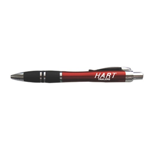 Red Heather Soft Grip Pen