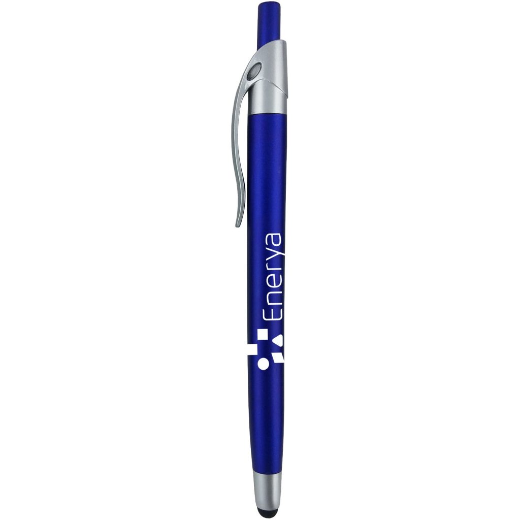 Promotional Hudson Stylus Pens - Promotional Pens Singapore - Gifts VV Available in 6 exciting item colors 客製 - Promotional Pens Singapore - Gifts VV Blue Hudson Stylus Pen