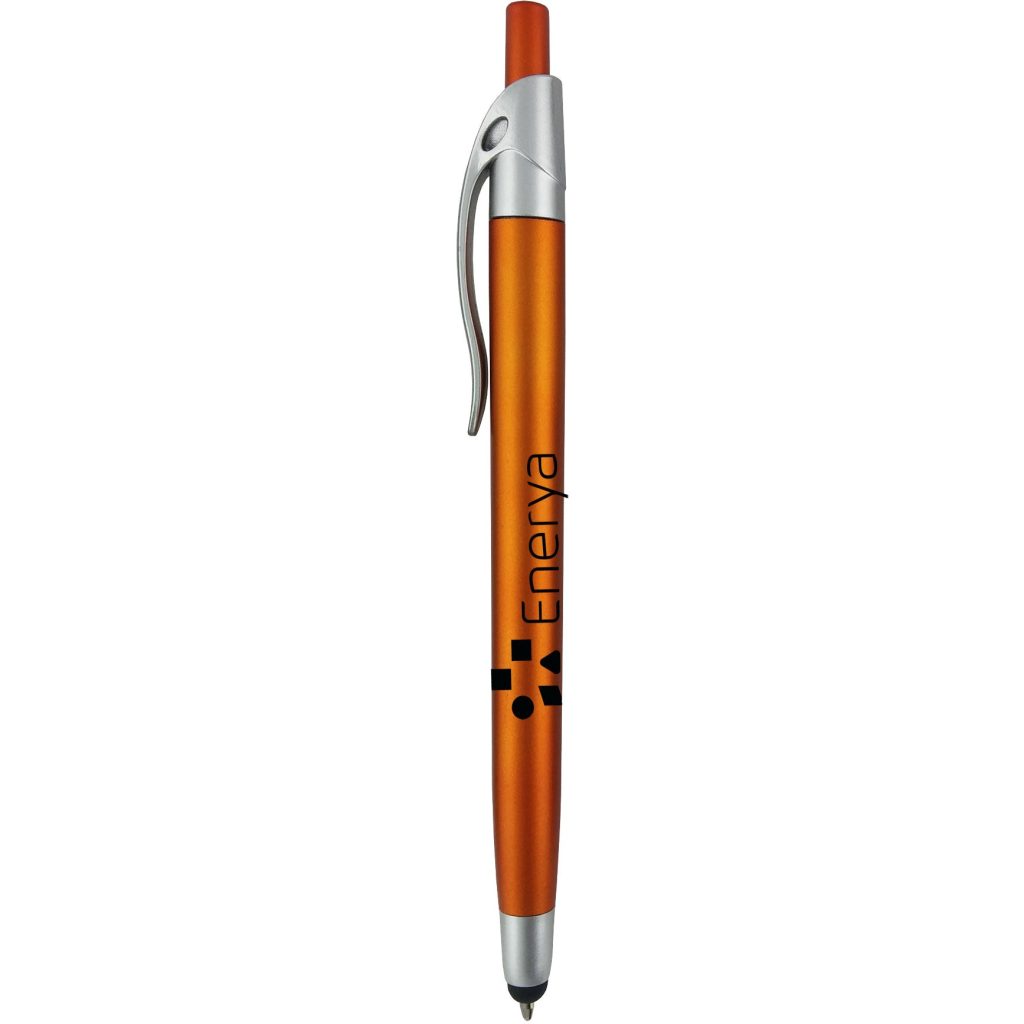 Promotional Hudson Stylus Pens - Promotional Pens Singapore - Gifts VV Available in 6 exciting item colors 客製 - Promotional Pens Singapore - Gifts VV Orange Hudson Stylus Pen