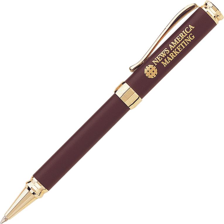 Customized Inca-45 Pens - Promotional Pens Singapore - Gifts VV Available in 3 exciting item colors 客製 - Promotional Pens Singapore - Gifts VV Burgundy / Gold Inca-45 Pen