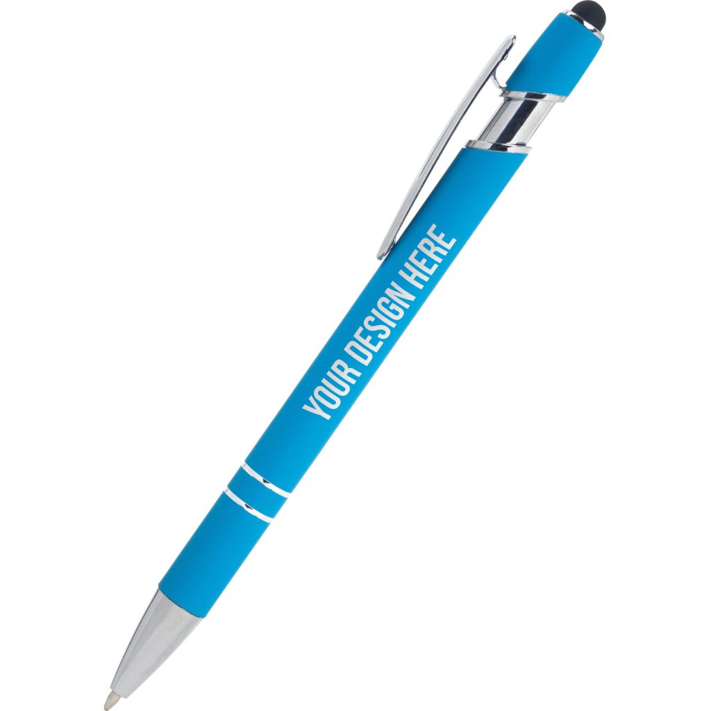 Light Blue Incline Stylus Pen