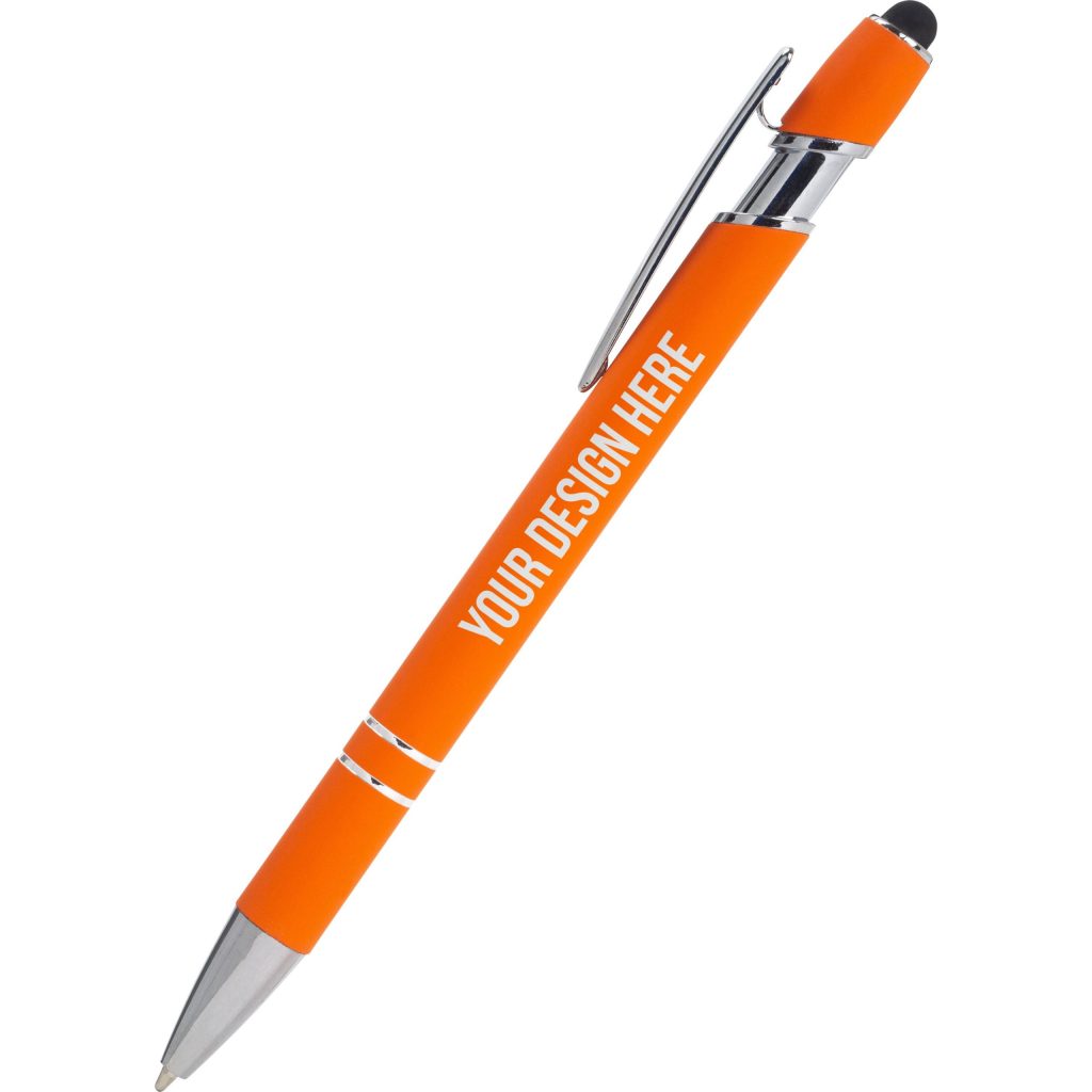 Orange Incline Stylus Pen