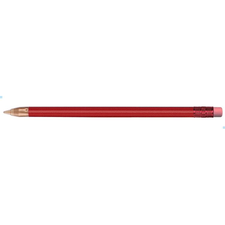 Promo Inklings Pencil Looking Pens - Promotional Pens Singapore - Gifts VV Free Setup 客製 - Promotional Pens Singapore - Gifts VV Red Inklings Pencil Looking Pen