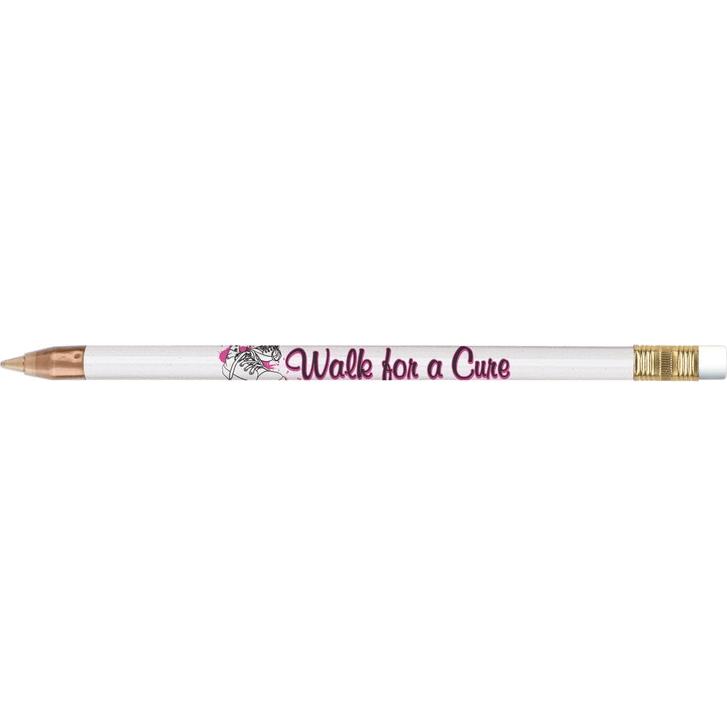 Promo Inklings Pencil Looking Pens - Promotional Pens Singapore - Gifts VV Free Setup 客製 - Promotional Pens Singapore - Gifts VV White Inklings Pencil Looking Pen