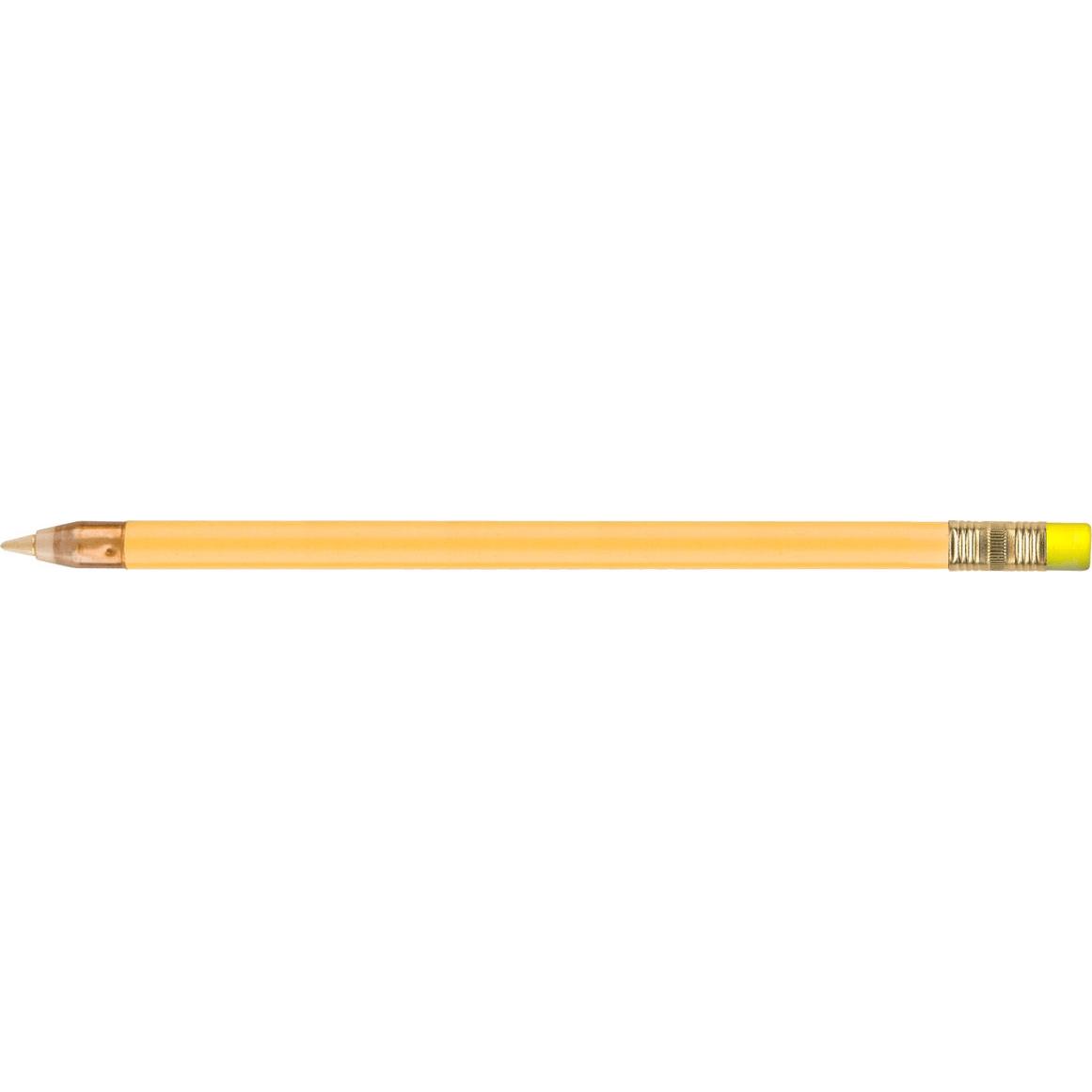 Promo Inklings Pencil Looking Pens - Promotional Pens Singapore - Gifts VV Free Setup 客製 - Promotional Pens Singapore - Gifts VV Hi Gloss Yellow Inklings Pencil Looking Pen