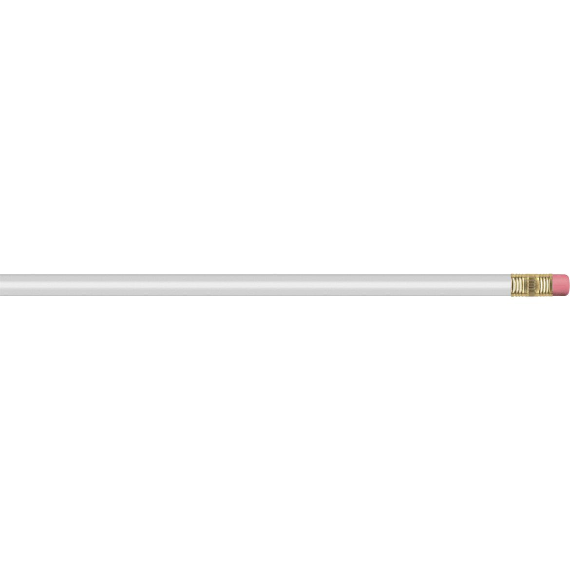 Marketing International Wooden Pencils - Promotional Pens Singapore - Gifts VV Free Setup 客製 - Promotional Pens Singapore - Gifts VV White International Wooden Pencil