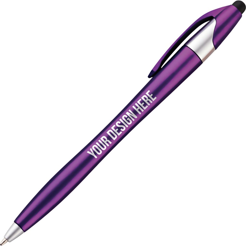 Purple iSlimster Twist Stylus Pen