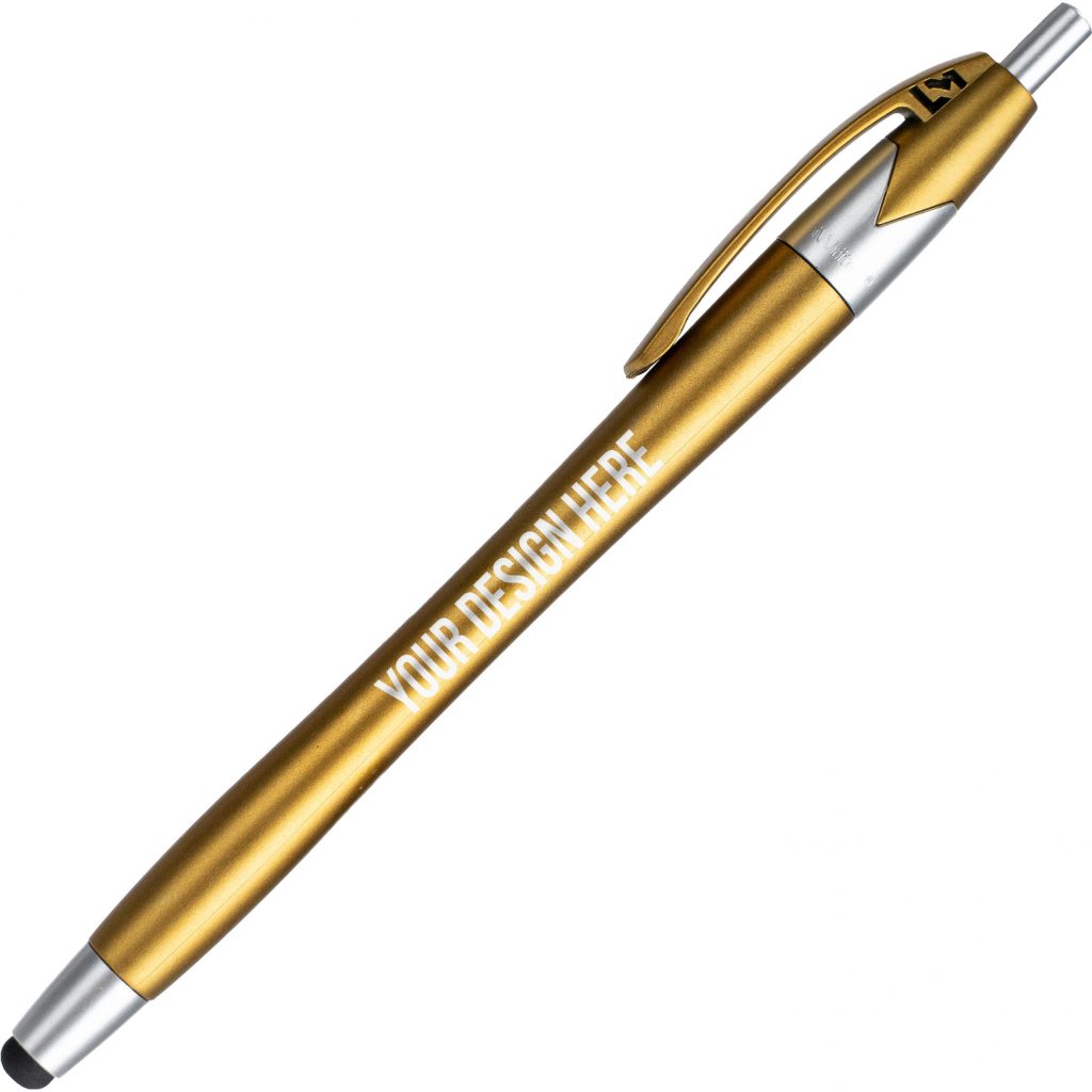 Gold iWriter Silhouette Stylus and Pen Combo
