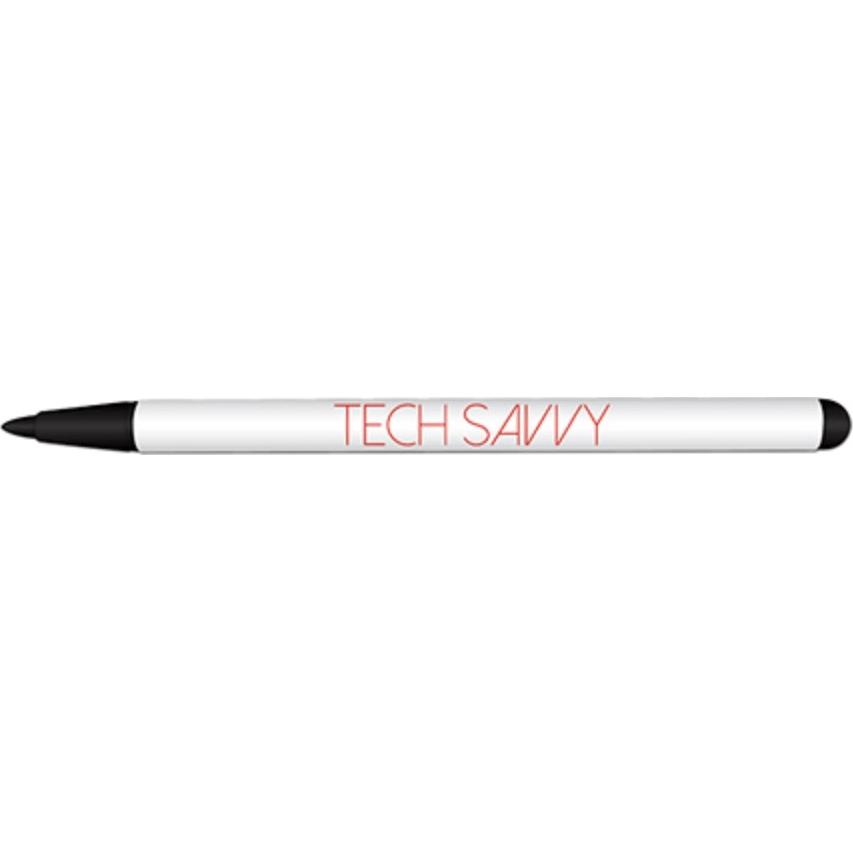 Customized iWriter Styli Double Ended Stylus - Promotional Pens Singapore - Gifts VV Available in 3 awesome item colors 客製 - Promotional Pens Singapore - Gifts VV White iWriter Styli Double Ended Stylus